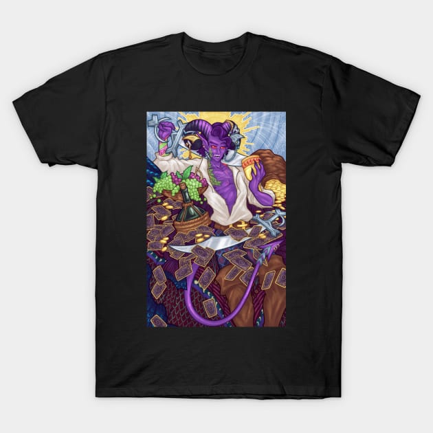 Mollymauk Tealeaf T-Shirt by pbarbalios